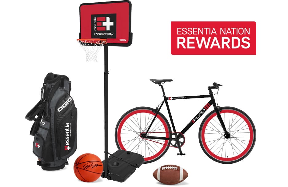 Essentia Nation Rewards prizes